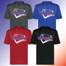 Brookhaven Baseball Short Sleeve Hoodie